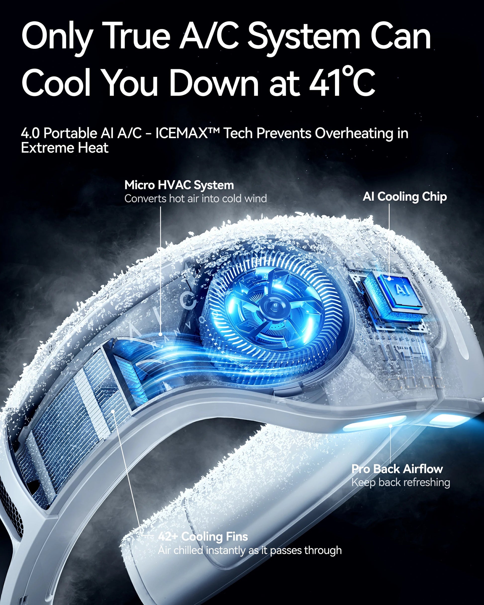 AICE Lite Plus 2025 best neck air conditioner AICE Lite Plus 2025 best neck air conditioner