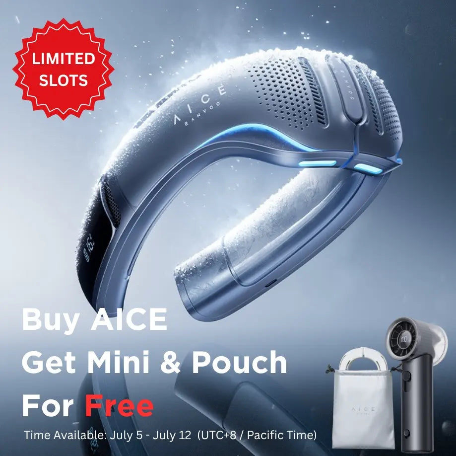 AICE Lite Plus 2025 best neck air conditioner AICE Lite Plus 2025 best neck air conditioner