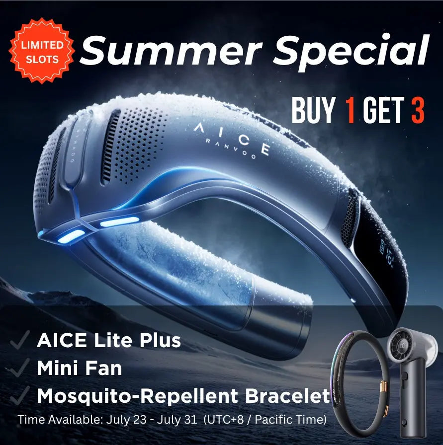 AICE Lite Plus 2025 best neck air conditioner