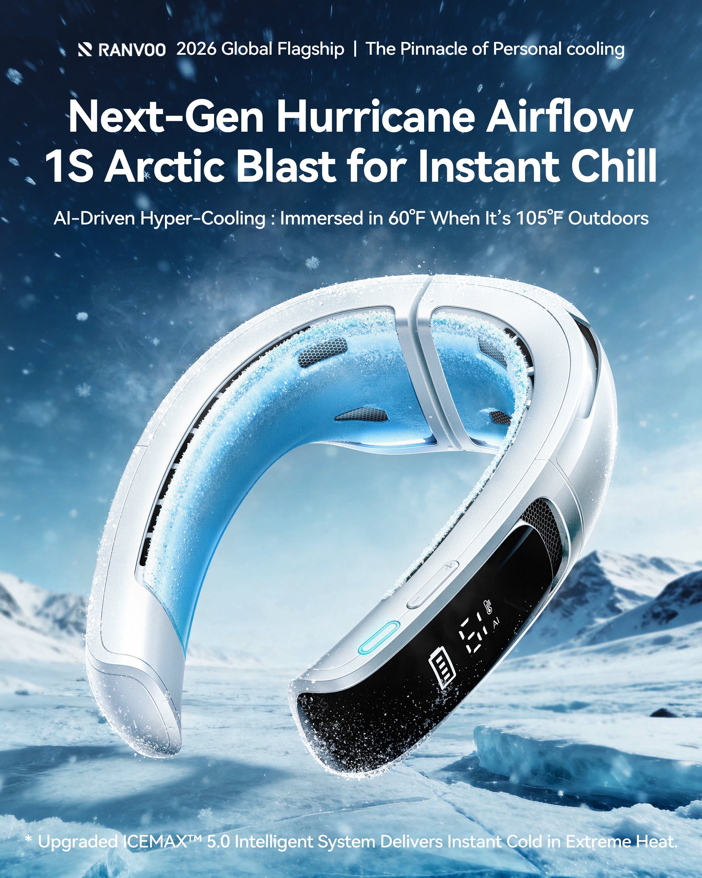AICE Lite Max Neck Air Conditioner | 2026 Best Portable Wearable AC