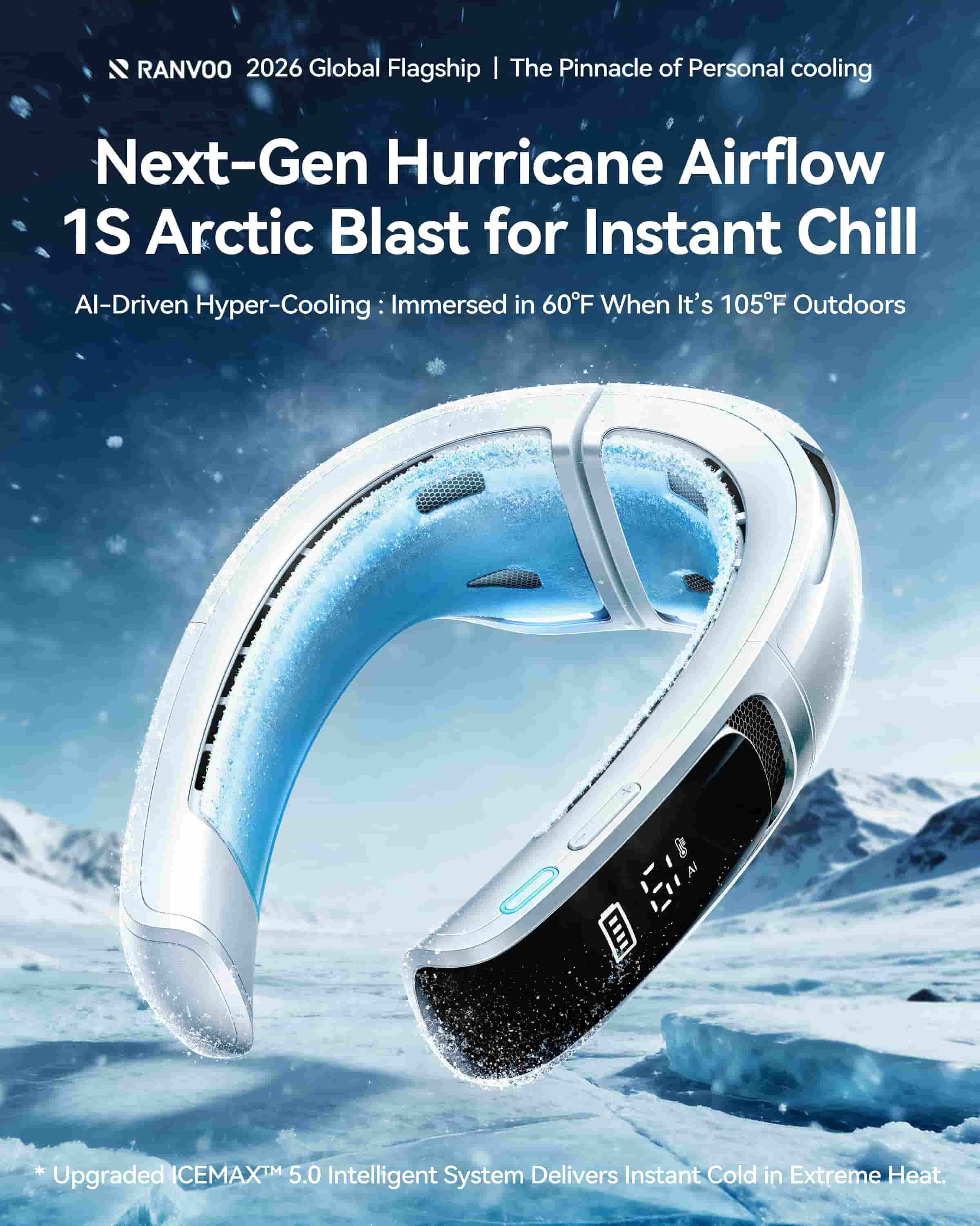 AICE Lite Max Neck Air Conditioner | 2026 Best Portable Wearable AC